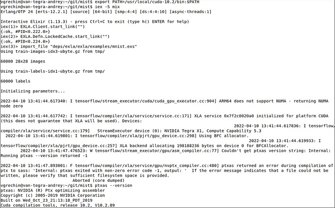 ptxas_mnist_tegra